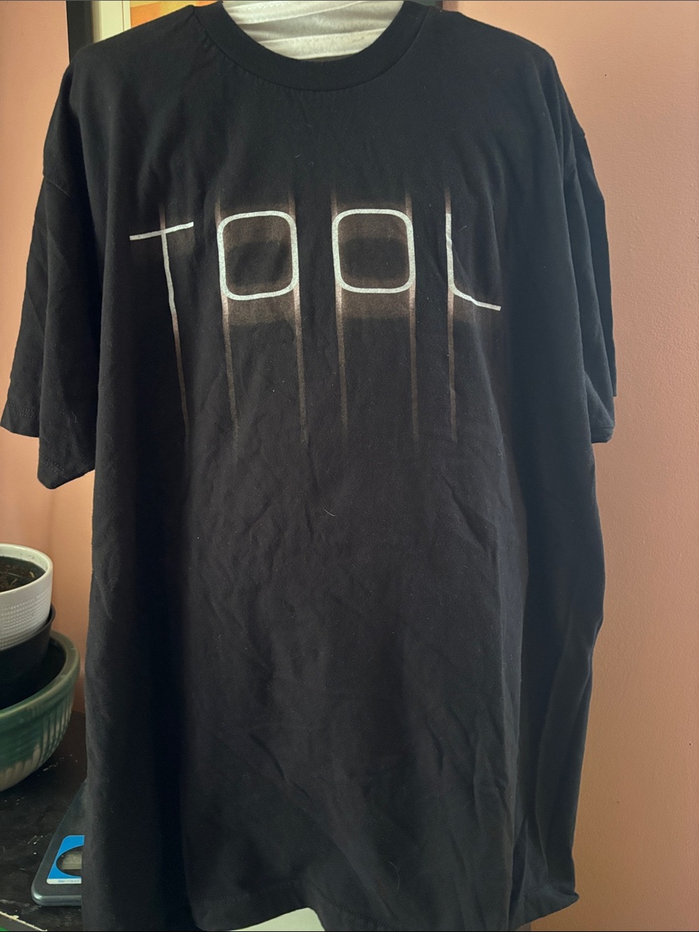 Tultex Black Tool Band Graphic Tee Size XL